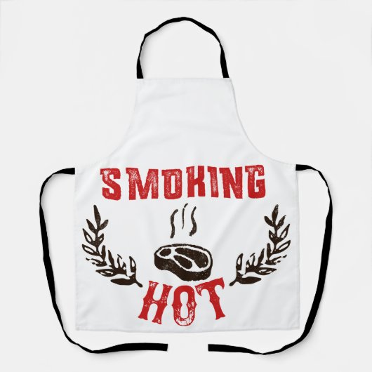 BBQ, rook & grill - Roken Heet Schort (Voorkant)