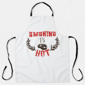 BBQ, rook & grill - Roken Heet Schort (Voorkant)