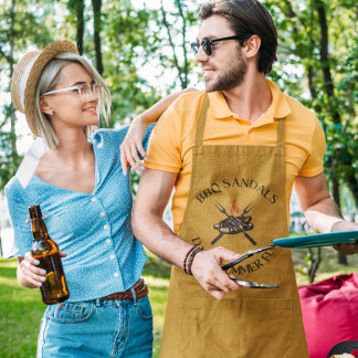 BBQ Sandals Papa's Summer Fun ! | Tablier pour hom