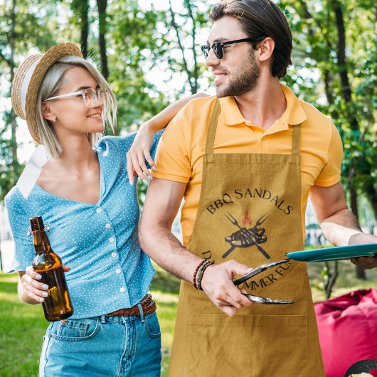 BBQ Sandals Papa's Summer Fun ! | Tablier pour hom