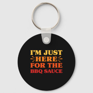 BBQ Sauce I Love BBQ Sauce Funny Food Lover Sleutelhanger