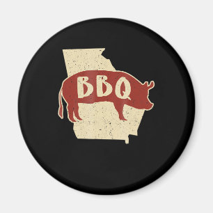 BBQ saus   Barbecuechef   Vlees Cook Gift Magneet