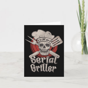 BBQ Seriële Griller Picnic Graphic Kaart