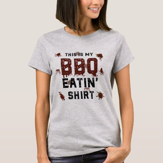 BBQ-shirt T-shirt (Voorkant)