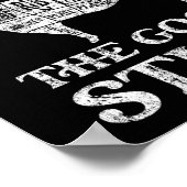 BBQ Smoker I Only Smoke Poster (Hoek)