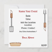 BBQ! SRF KAART (Achterkant)