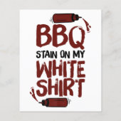 BBQ Stain op mijn White Premium (Achterkant)