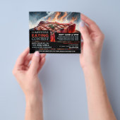 BBQ Steak - Competitieve/Speed Eating Contest Flyer (Hand)