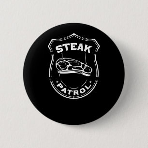 Bbq Steak Patrol Ronde Button 5,7 Cm
