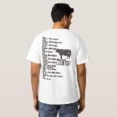BBQ T-SHIRT (Achterkant volledig)