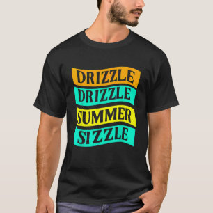 BBQ T-shirt Grappige Motregen Motregen Zomer Sizzl