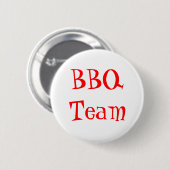 BBQ Team Pin Ronde Button 5,7 Cm (Voorkant /achterkant)