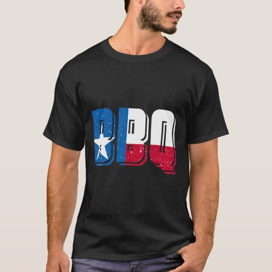 BBQ Texas 1 T-shirt (Voorkant)