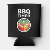 BBQ Timer Rare Medium Well Beer Blikjeskoeler (Voorkant)