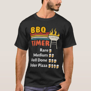 Bbq-timer Vlag Grappige Barbecue Grill 4 juli Vade T-shirt