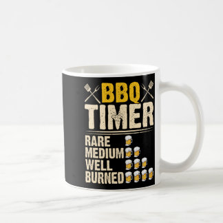 Bbq-timer Zeldzaam Medium Goed Verbrand Funny Bier Koffiemok