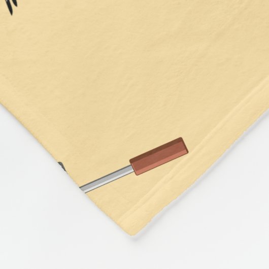 BBQ Tools Patroon Fleece Deken (Hoek)