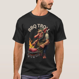BBQ Troll Funny Grilling Design for Barbecue Lover T-shirt