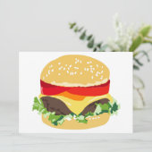 BBQ-uitnodiging Kaart (Staand voorkant)