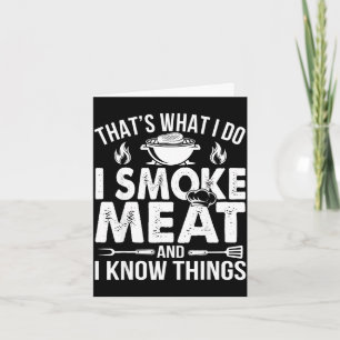 Bbq vader rook vlees weet dingen pitmaster kaart