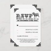 BBQ VARKEN ROAST RSVP KAARTEN (Voorkant / Achterkant)