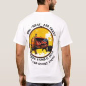 BBQ "Viande" et T-shirt Greet (Dos)