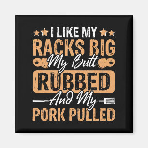 BBQ Vind Racks Big Mijn Kont Gewreven en rk Getrok Magneet