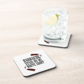 BBQ Vlek op mijn Wit Bier Onderzetter (Rechterzijde)