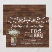 BBQ voor ik paren onder de douche zet Kaart (Voorkant / Achterkant)