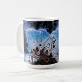 BBQSHOES : Design d'art fractal 103985 Big Mug (Devant gauche)