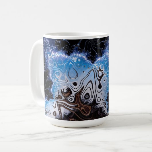 BBQSHOES : Design d'art fractal 103985 Big Mug (Devant gauche)
