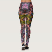 BBQSHOES™ Oont715 Fractal Pattern Psychedelic Leggings (Achterkant)