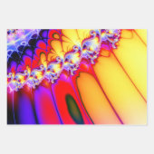 BBQSHOES™ Psychedelic Fractal Inpakpapier Vel (Voorkant 3)