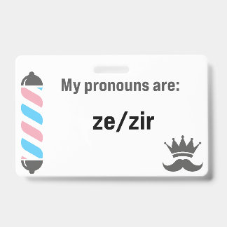 BBS Pronouns Zi/Zir Badge
