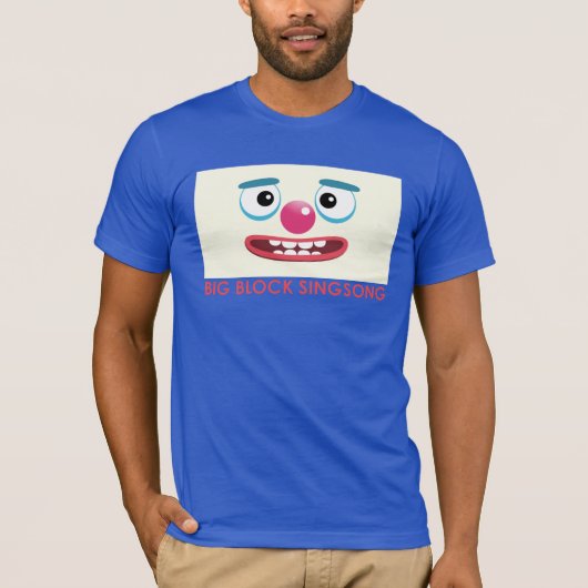 BBSS Clown Mannen T-Shirt (Voorkant)