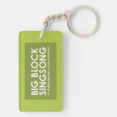 BBSS Hair Sleutelhanger (achterkant)