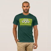 BBSS La T-shirt Dah Green Mannen T-Shirt (Voorkant volledig)