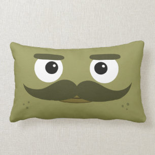 BBSS Moustachios #1 Pillow (21 x 13 inch) Kussen
