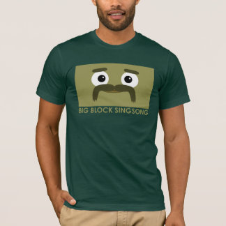 BBSS Moustachios #3 Mannen T-Shirt