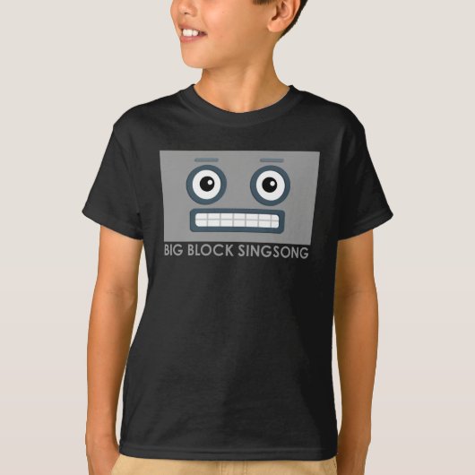 BBSS Robot Kinderen T-Shirt (Voorkant)