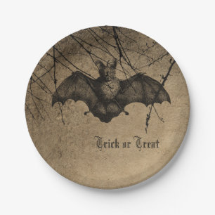 BBT Dracula - thema Halloween Party Paper Papieren Bordje