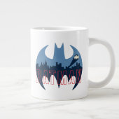 BBT-Logo met Gotham- en Bat-signaal Extra Grote Beker (Rechts)