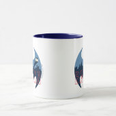 BBT-Logo met Gotham- en Bat-signaal Mok (Midden)