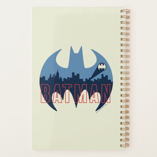 BBT-Logo met Gotham- en Bat-signaal Planner (Achterkant)