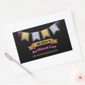 BBT Mitzvah Gift Labels - Eigen unieke grote etike (Envelop)