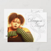 BBW Dragon Angel Briefkaart (Voorkant / Achterkant)