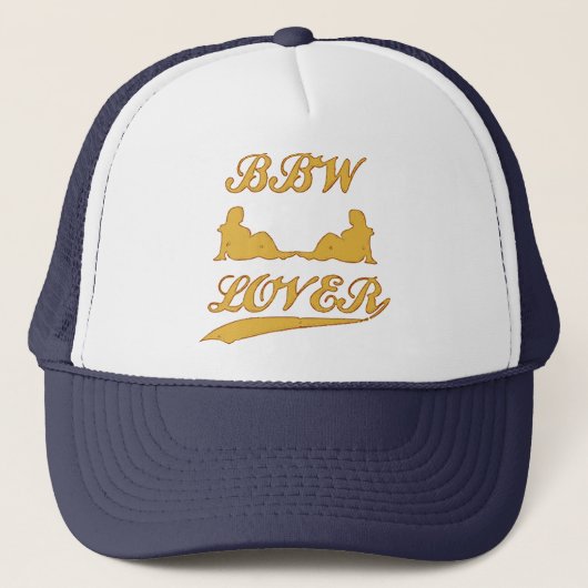 BBW LOVER (grote schoonheidsvrouw) Trucker Pet (Voorkant)