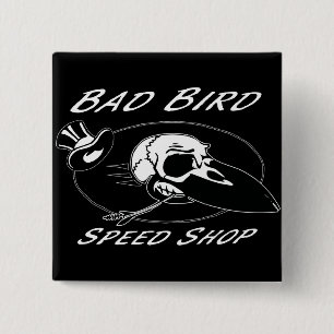 BC&F Bad Bird Button