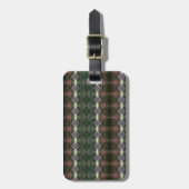 BC Herfst Trees Ikat 3 Bagagelabel (Voorkant verticaal)