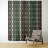 BC Herfst Trees Ikat 3 Wandkleed (In situ)